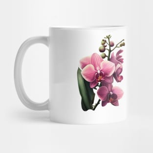 Pink Orchid Mug